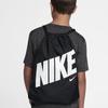 Nike Polyester With Fabric Storage Bag Backpack Regular Unisex Black Casual BA5262-015