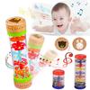 Rainmaker Baby Toys Rain Stick for Babies 0 6 12 Months Newborn Rattles Toy Rainmaker Musical Instrument Montessori Sensory Toys