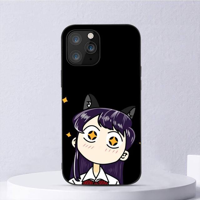 

Чехол для телефона Manga Chibi Komi Shouko Komi-San для Iphone 11 12 Mini 13 14 Pro Xs Max X 8 7 6s Plus 5 Se Xr Shell iPhoneXS