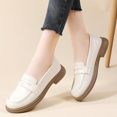 Ondiepe dames enkelschoenen mode één-pedaal Doudou schoenen zachtzool moeder schoenen