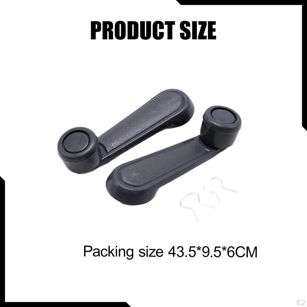 2 Peças Manivela de Vidro Interna 8076001G2 8076051S00 para Nissan 240SX