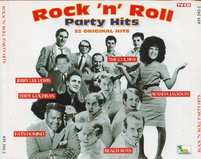 CD VARIOUS  Rock N Roll Party Hits 8352922 Paradiso 1995 Belgium Rock Used