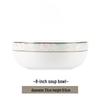 Chunxiao New Chinese Style Ceramic 8-inch Soup Bowl