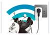 UK Wireless Remote Control Socket with Round SOS Remote, AC85V-250V