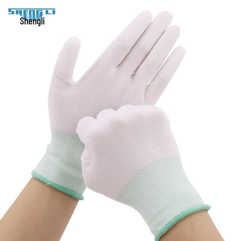 Shenglai GBP508 PU Coated Nylon Work Gloves L