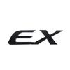 3D Premium EX E X for Japan Japanese SUV Off Road car Engine Hood Fender trunk Tail Rear Decal Emblem Badge Sticker