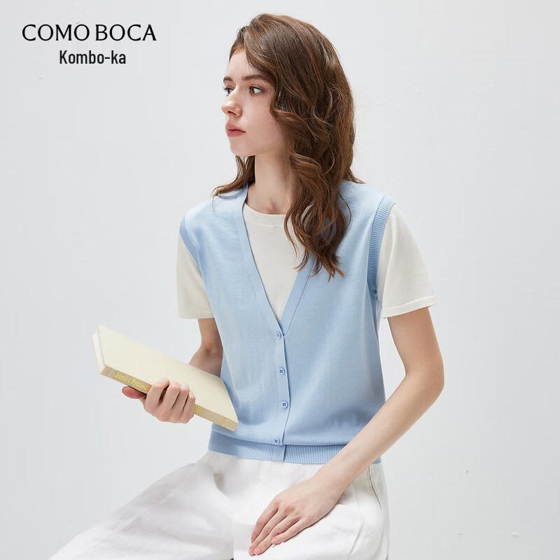 Women s Silk Blend Short-Sleeve Knit Top L