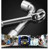 CRV Steel L Type Socket Spanner L Wrench 6 Point Hand Tools Automotive Mechanical Tool 8 10 12 13 14mm