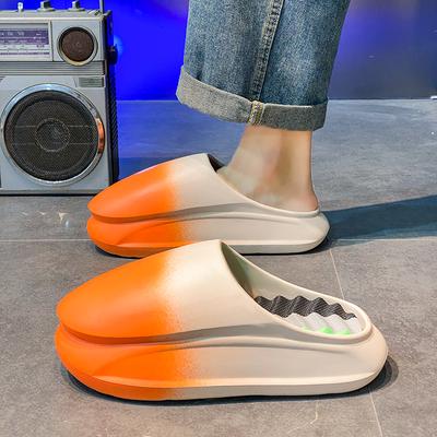 Summer New Thick EVA Slippers for Men's Indoor Home Soft Sole Cool Outwear Shoe Batch Slide Sandals Women Garden Clog Comfortab