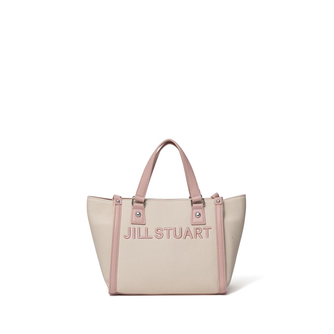

Jill Stuart Handbag with Panel and Brand Daily JSLH5AH2 2-Way Logo, Casual, Pink, Women s розовый