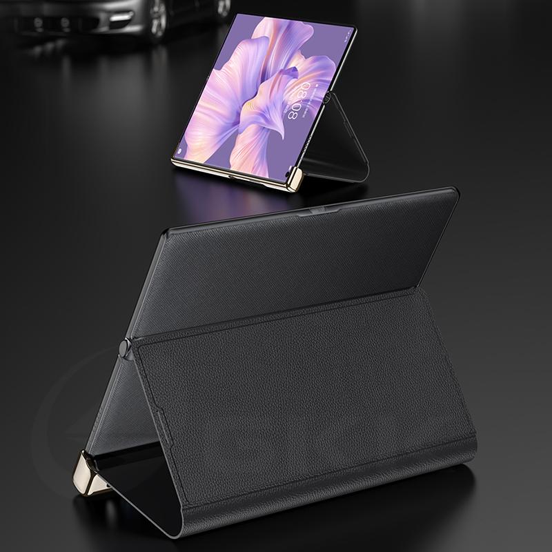 GKK Original Case For Huawei Mate XS2 Luxury Plating Painted Leather Magnetic Fold Bracket Hard Cover For Honor Magic V Purse