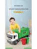 Inertial Garbage Truck Toy with Inflatable Lift and Sorting Bins - Kids' Sanitation and Sweeping Simulation