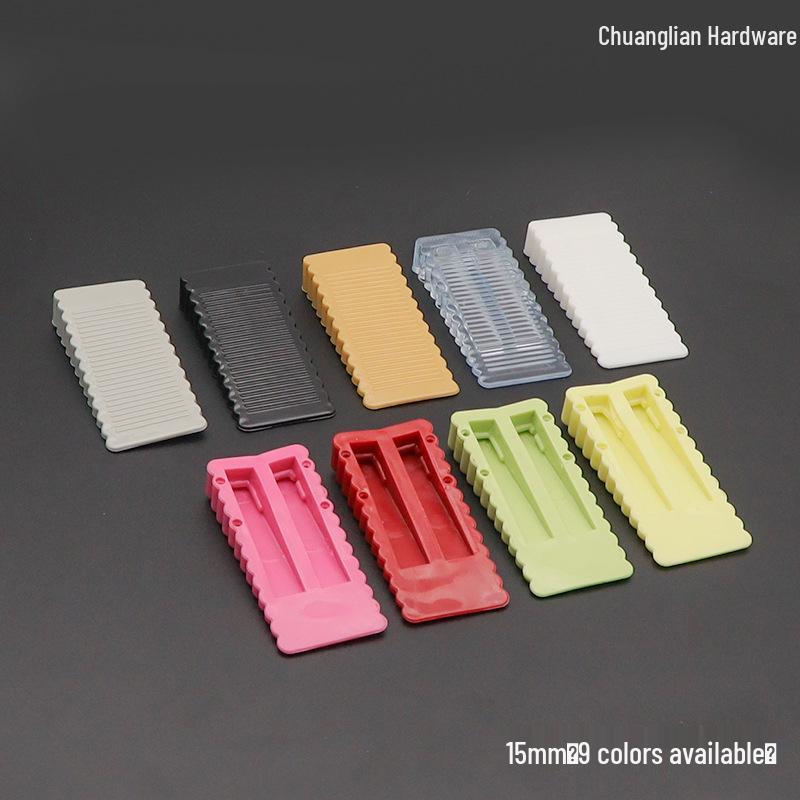 Windproof Non-Slip Door Stopper: Anti-Collision and Anti-Pinch Rubber Wedge