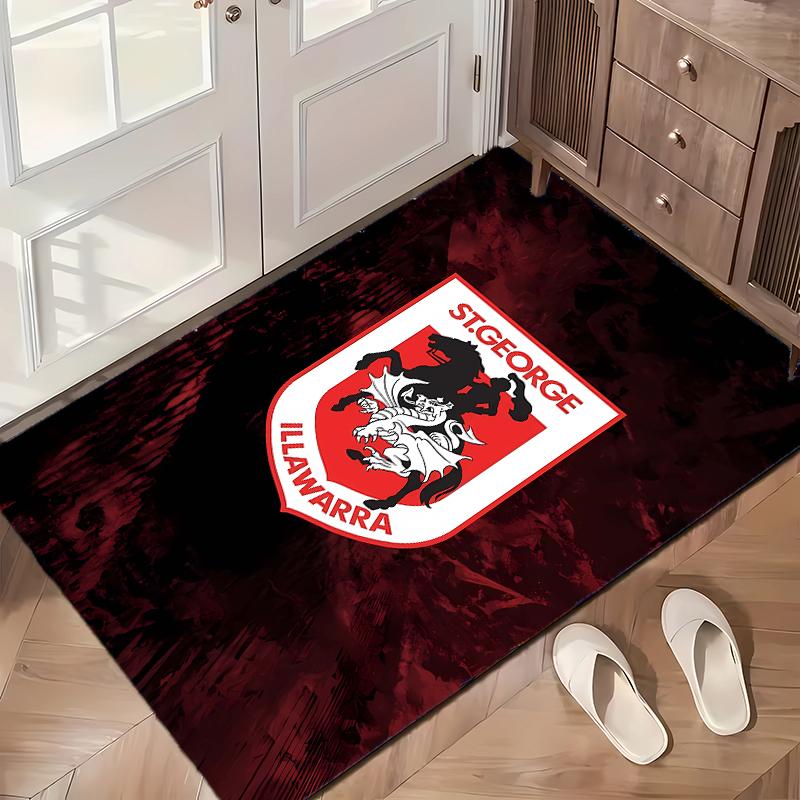St George Illawarra Dragons (5) Office carpets suitable for living rooms bedrooms offices and kitchens a gift for modern home decor