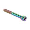 M6x50mm Bike Stem Screw Attractive Titanium Alloy Bicycle Handlebar Stem Screw for Outdoor Colorful