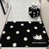 Cartoon Spotted Animal Anti-Slip Coir Doormat - Cute, Fun, and Wear-Resistant