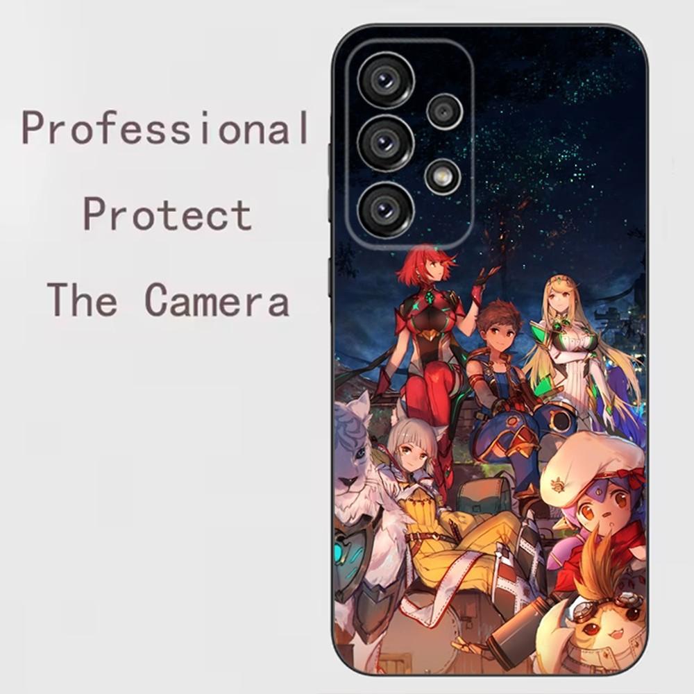 

Xenoblade Chronicles Phone Case For Samsung Galaxy A13,A21s,A22,A31,A32,A52,A53,A71,A80,A91 Soft Black Shell Samsung a91