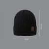 Wintermütze Samt Dicke Herren Strickmütze Warme Mütze Outdoor Ärmelkappe Skullies Beanies Ski Slouchy Cap