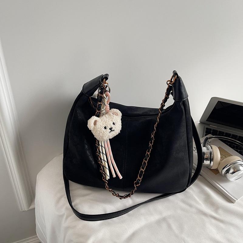 Modische und lässige Knödeltasche, trendige und schlichte Umhängetasche, Pendler-Crossbody-Tasche mit großem Fassungsvermögen