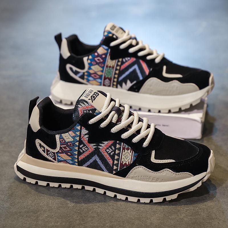 Pánské boty Tenisky Pánské tenisky Luxusní boty Pánské ležérní Trenér Závody Prodyšné módní povaleče na běhání Boty pro muže