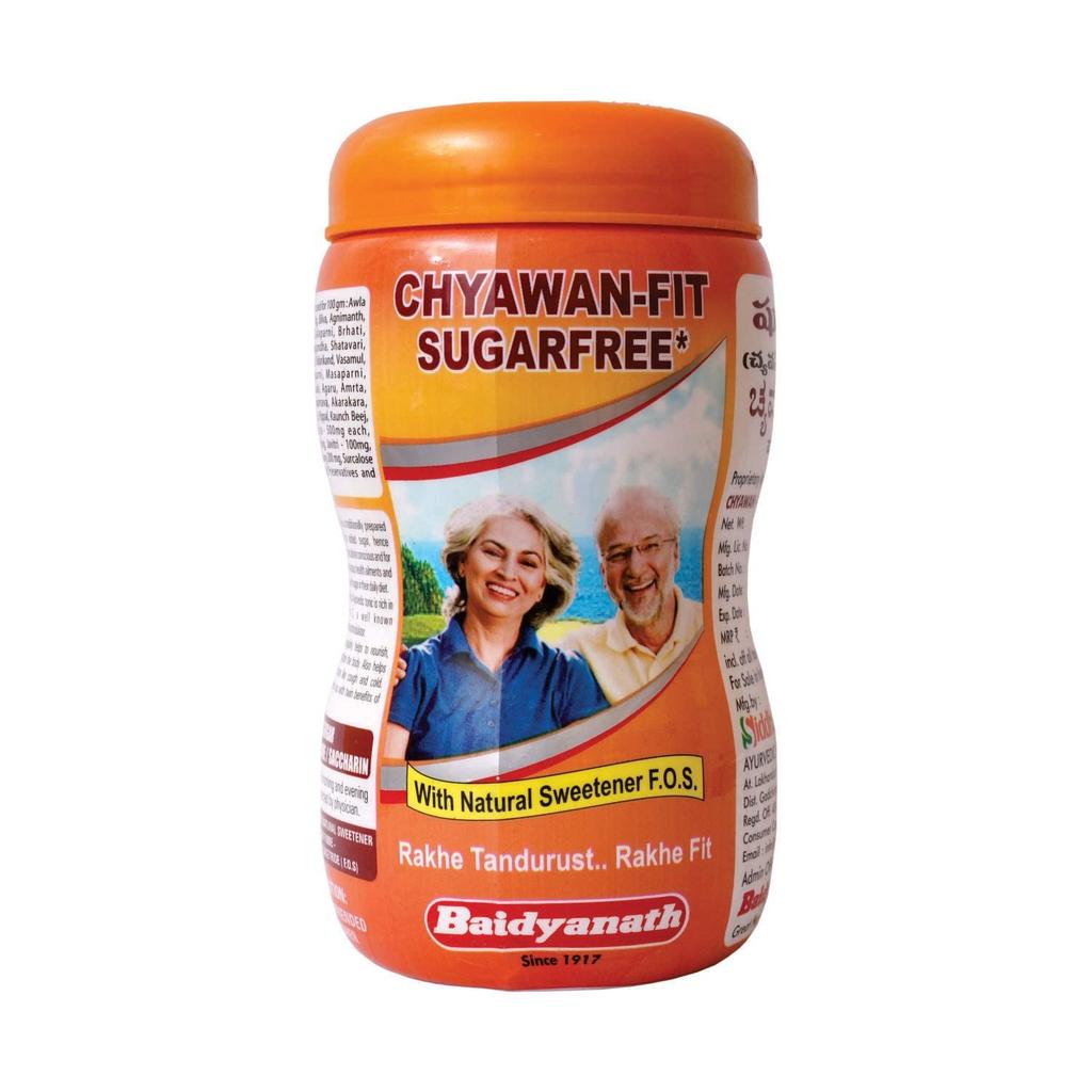 Baidyanath Chawan-Fit Sugar Free Chyawanprash 1 Kg Immunity Booster Herbal Rejuvenator