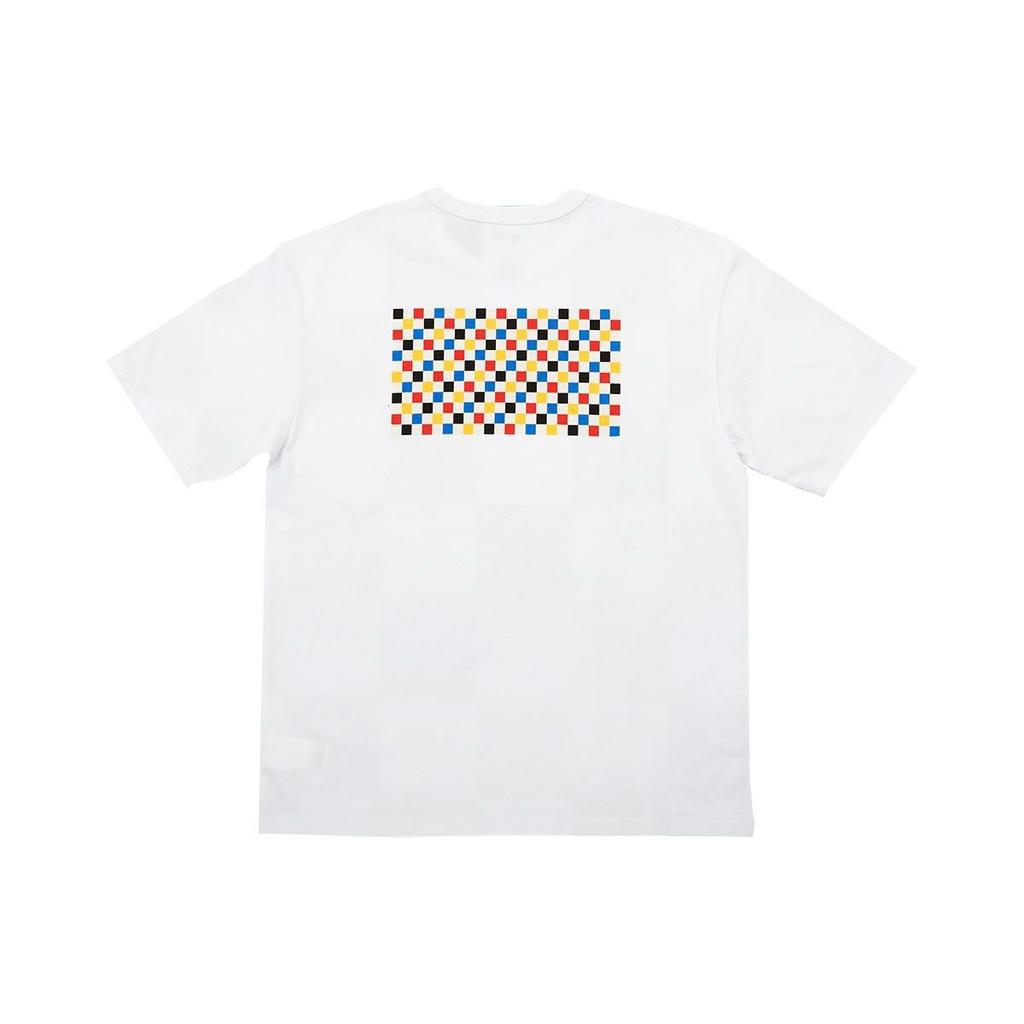 Vans X Casestudy Letter Print Crew Neck Short Sleeve T-Shirt Men Tops White VN000C05WHT