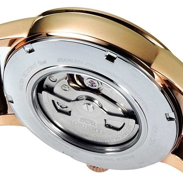 Orient Pánske RN-AK0001S (Orient Classic SUN&MOON) Okrúhle hodinky Hnedé Nerezové Viacručičkové Analógové