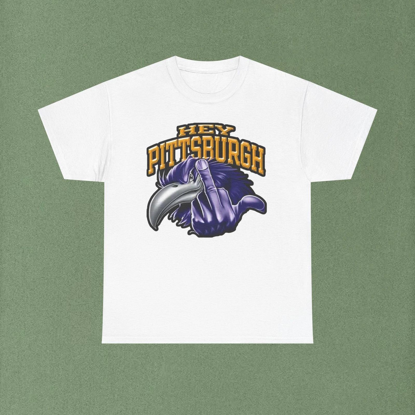 Baltimore Ravens “Hey Pittsburgh” Graphic T Shirt white S