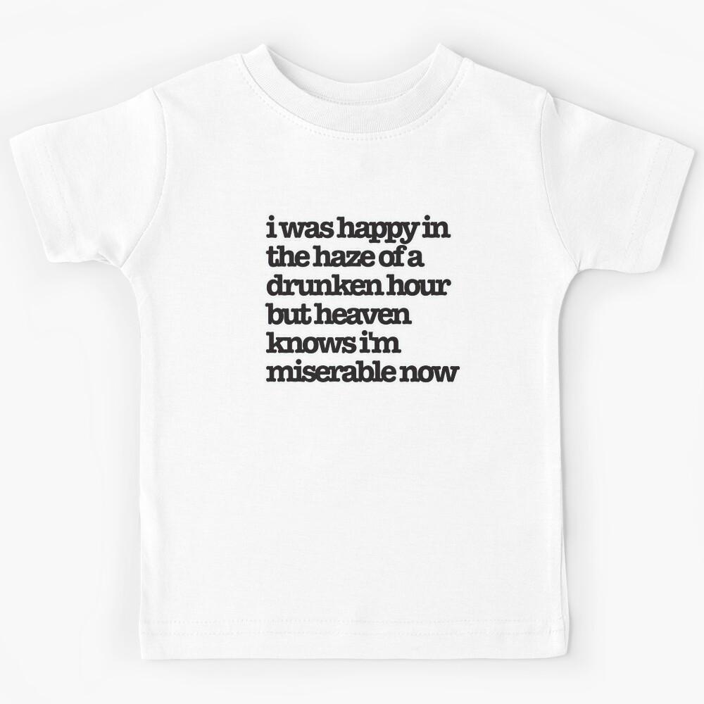 The Smiths Song Lyrics Kids T-Shirt 130