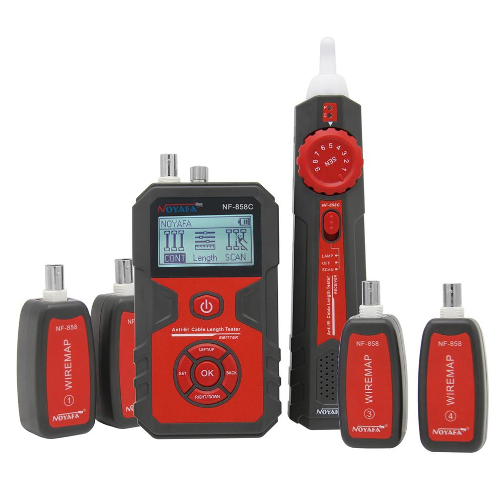 Precision Measurement Cable Line Locator Portable Wire Tracker Cable Tester Finder Network Cable Testing RJ11 RJ45 BNC Cable Line NOYAFA NF-858C Precision Measurement Cable Line Locator Portable Wire Tracker Cable Tester Finder Network Cable Testing RJ11 RJ45 BNC Cable Line NOYAFA NF-858C