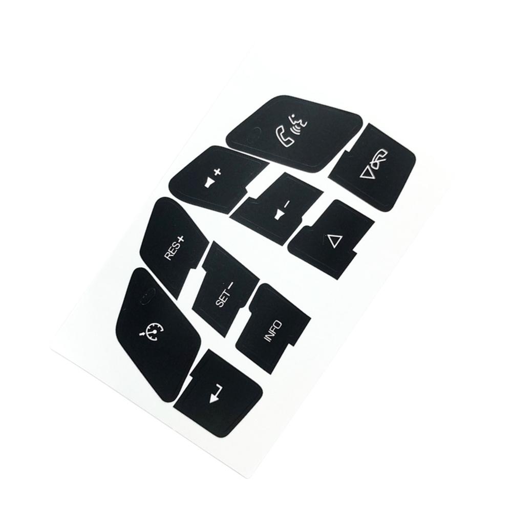 Steering Wheel Button Repair Decals Stickers For Chevrolet Corvette C6 Malibu