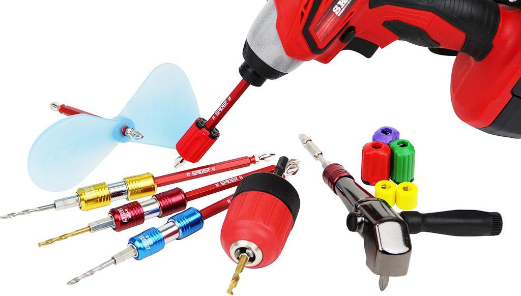 SK11 Double Bit Joint 6.35mm Hexagonal Shaft Red SDJ-R