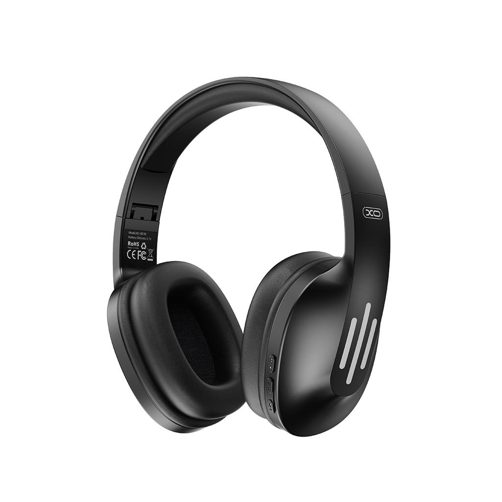 Xo Słuchawki Bluetooth Be39 Czarne Nauszne