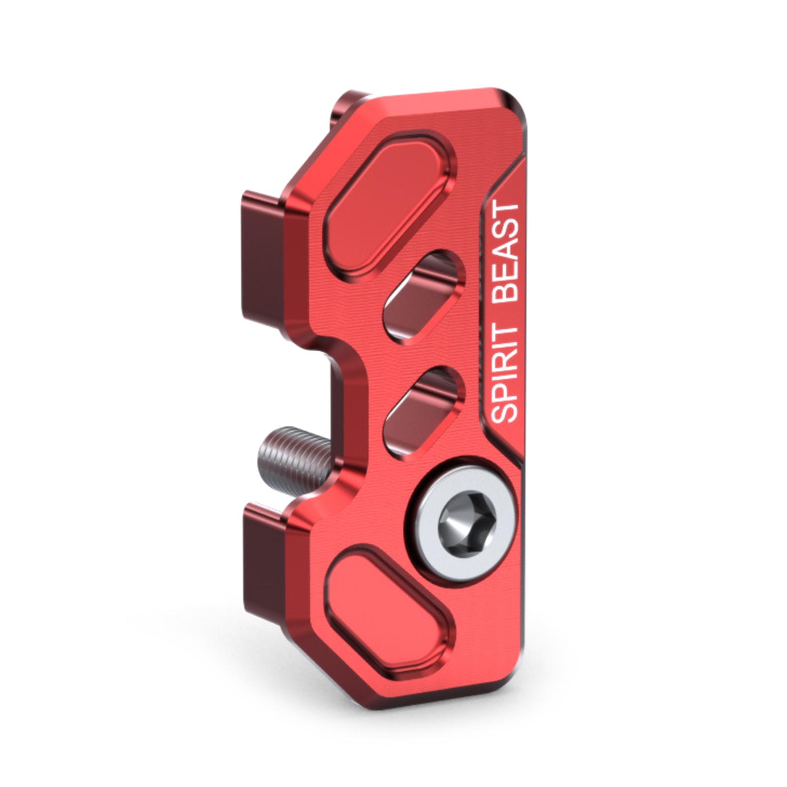 

Motorcycles Front Wheel Disc Brake Caliper Cover for Cross Cub 110 CC110 Disc Caliper Protections Board красный