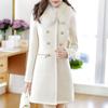 Women Winter Warm Outwear Wool Lapel Trench ParkaCoat Jacket Overcoat StylsihWi