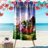Name Custom Game Legend of Zelda Print Beach Towel, Large Soft Quick Dry Towel for Beach Camping Swimming