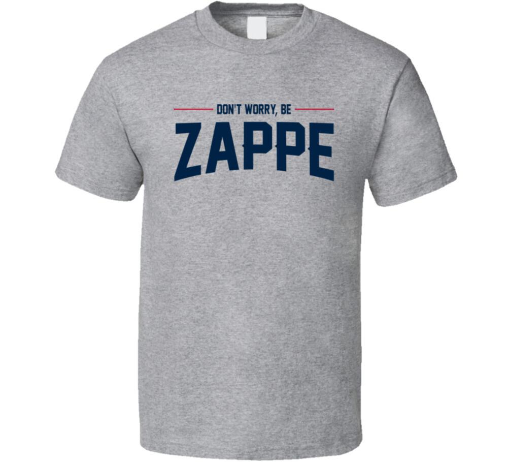 Don t Worry Be Zappe Bailey Sport Grey T Shirt Mens Womens Tees Top 4XL