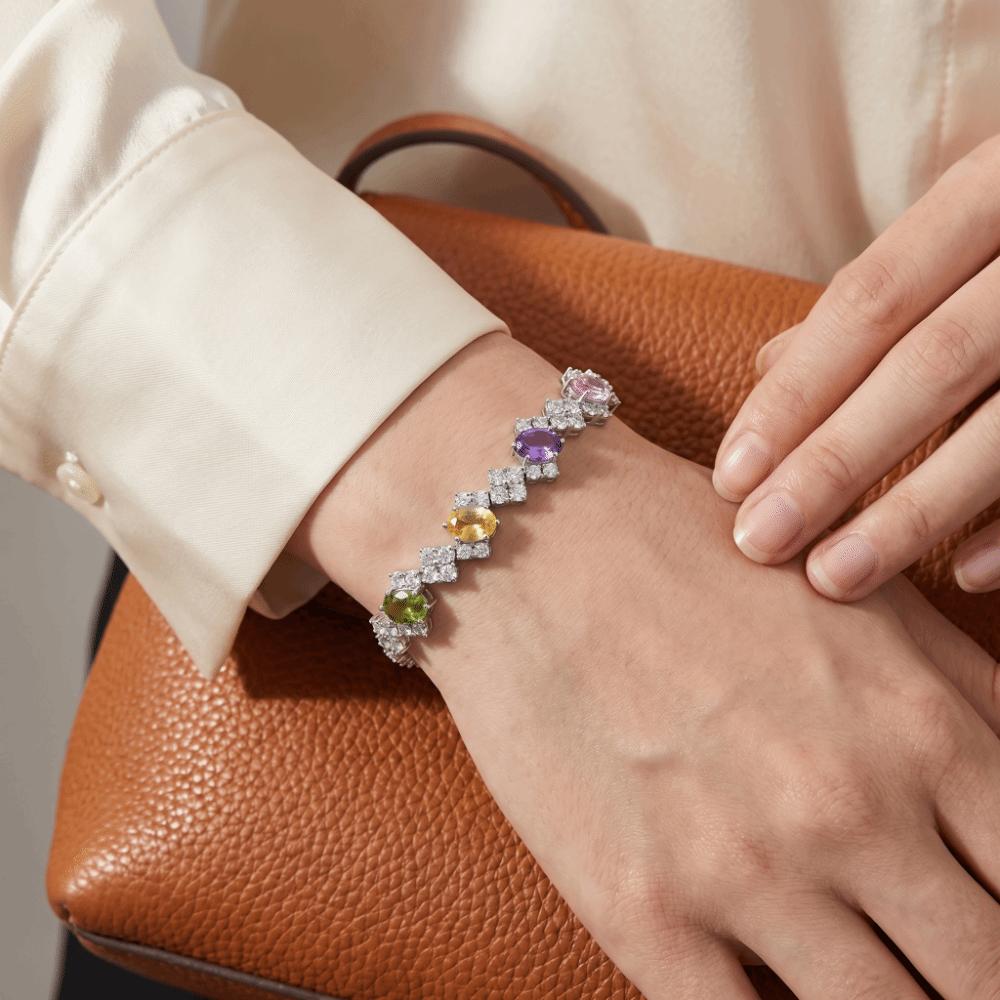 Wristband Women Crystal Hand Bracelet Luxury Friendship Bracelet Zircon Bracelet Hand Accessory
