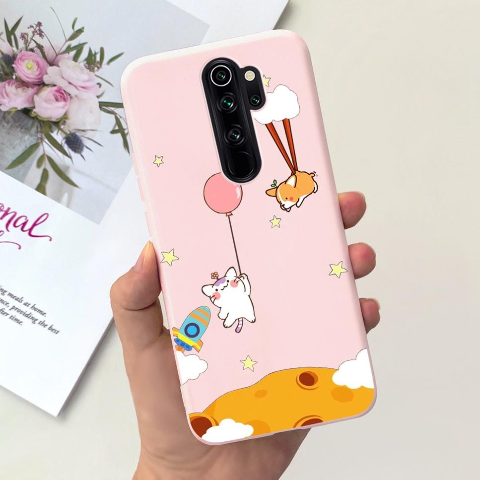 Neu Für Xiaomi Redmi Note 8 Pro 6,53" Hülle Niedliche Cartoon Weiche Silikon Rückseite Für Redmi Note 8Pro 8 pro Handy Schutzhülle