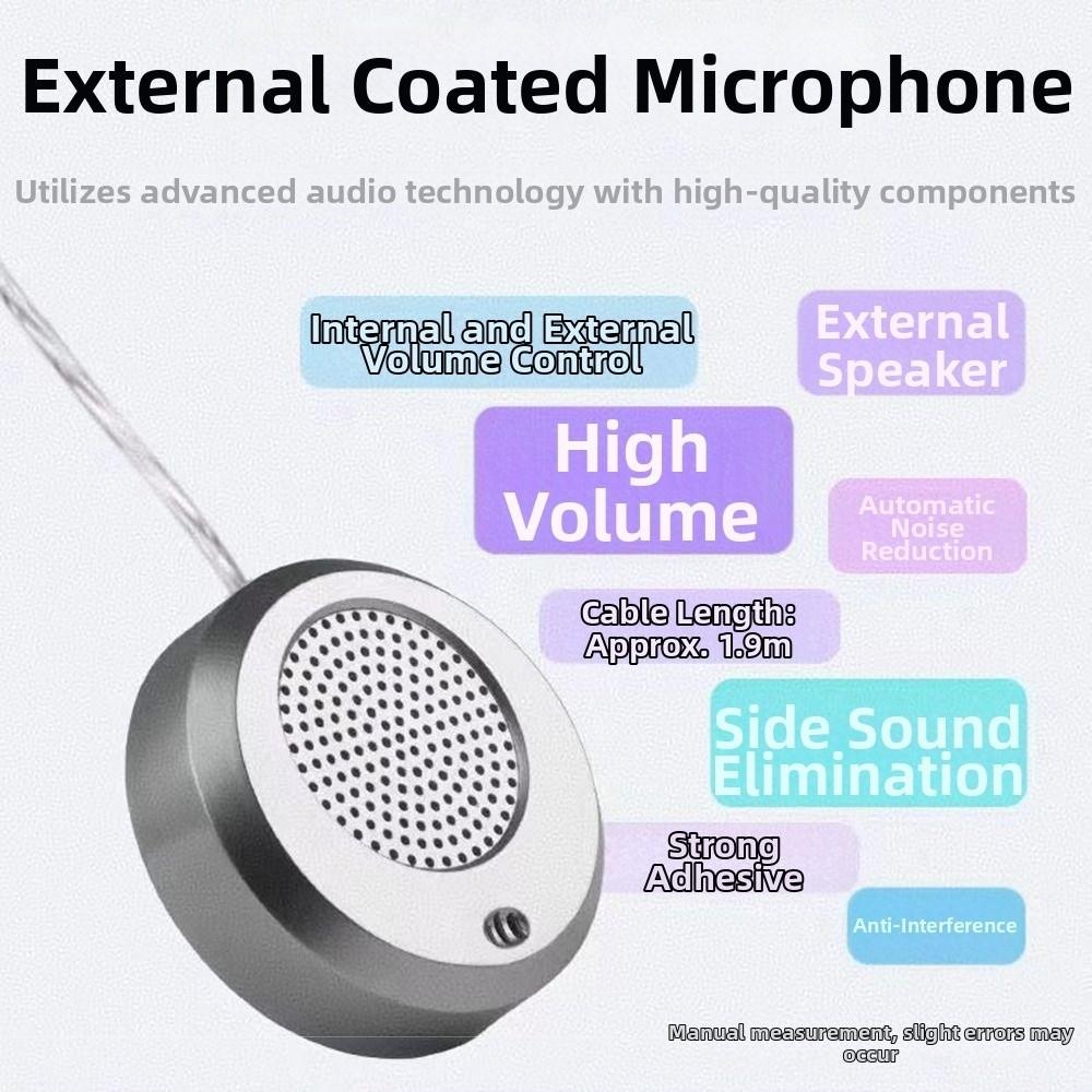 Loud Outer Microphone Counter Speaker System Wired Microphone Interphone System  Office Window