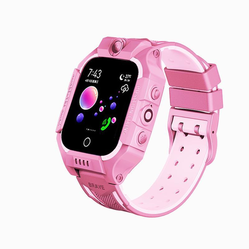 "Q12 Waterproof Kids' Smart Watch with GPS, Camera, Flashlight, Multi-Language - 5th Gen Z6"