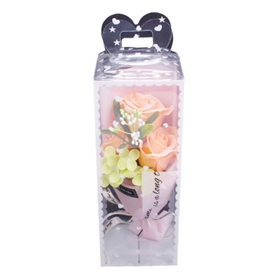 1 Bouquet Artificial Soap Rose Flower Valentine Mother Day Gift Wedding Decor