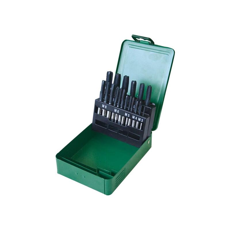 SATA 21-Piece HSS Coarse Thread Tap Set 21 Pieces