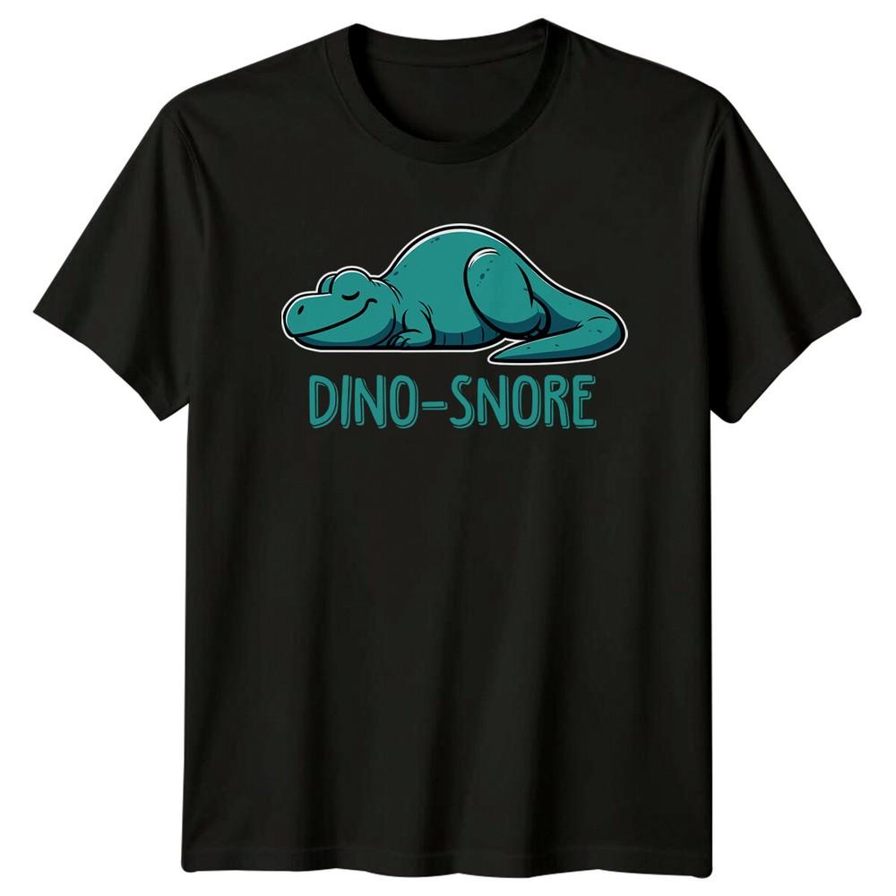 

DinoSnore TShirt Funny Lazy Dinosaur Pun Tee Unisex T-Shirt XXXXL