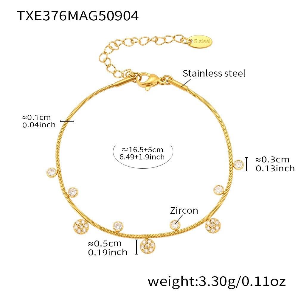 Elegant Y Chain Necklace Bracelet Choker Necklace Fashion Zircon Necklace  Women Jewelry