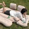General Motors Inflatable Bed for Rear Seats Soft Plush Air Cushion Bed Car Travel Bed Portable and Comfortable Mattress