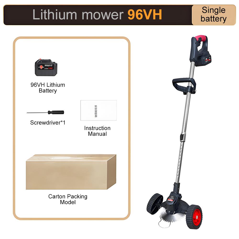 Weed Mower Lawn Trimmer Multifunctional Portable Electric Cutting Machine Garden Machinery with 24VH/48VH/96VH Lithium Battery