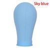 Colorful Canvas Block Head Kit Training Mannequin Wig Head Display Styling Mannequin Manikin Head Wig Stand Wig Head Stand