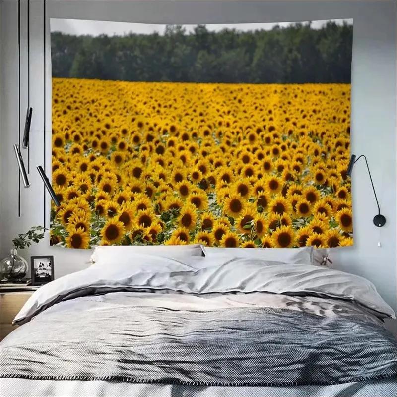 Цветочный гобелен с подсолнухом — фото 14