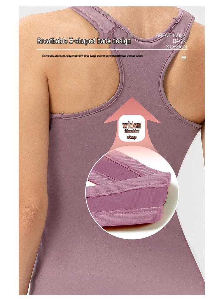 Women's Quick-Dry Sports Vest PRO for Yoga, Running, and Fitness